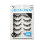 Broadway Eyes 5D Strip Lashes 5 Pair Multipack