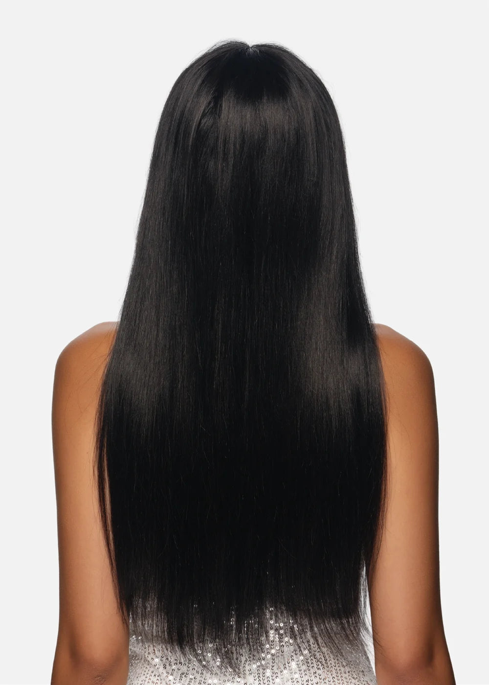 Vivica A Fox BR411 Black Rose HD Lace Full Wig Straight w/Bang 24