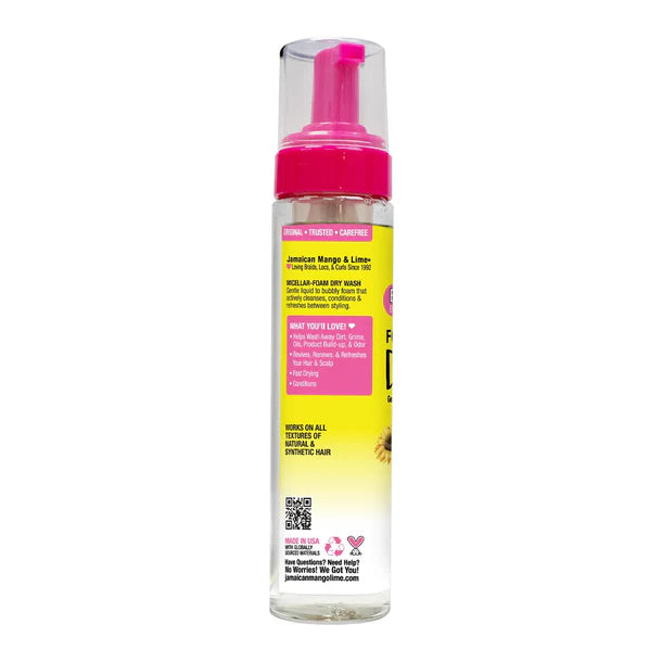 JML Braids Your Way Braid Foam Dry Wash 8 oz