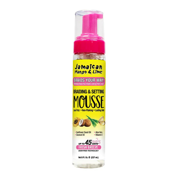 JML Braids Your Way Braid Mousse 8 oz