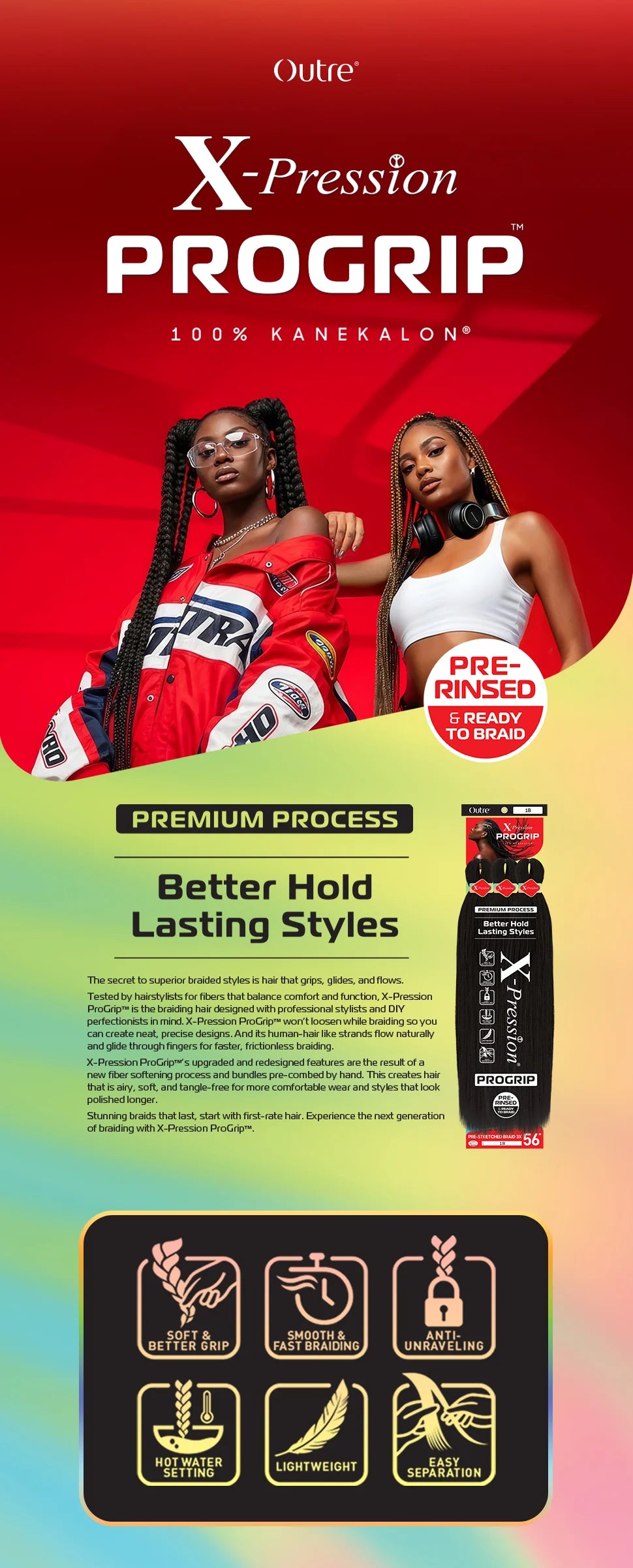 X-Pression Progrip 56