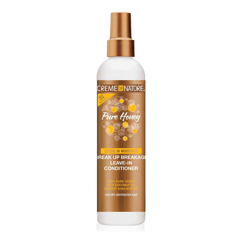Creme of Nature Pure Honey Break Up Breakage Leave-In Conditioner 8 oz