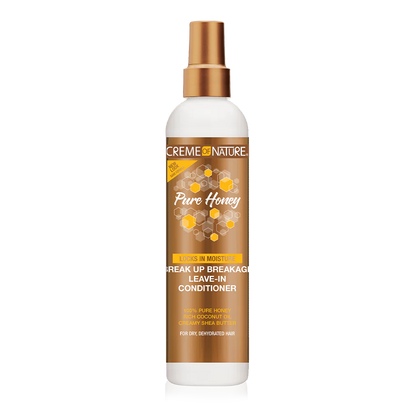 Creme of Nature Pure Honey Break Up Breakage Leave-In Conditioner 8 oz