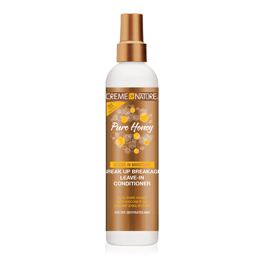 Creme of Nature Pure Honey Break Up Breakage Leave-In Conditioner 8 oz