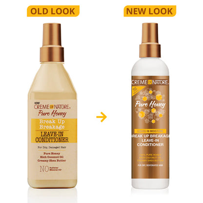 Creme of Nature Pure Honey Break Up Breakage Leave-In Conditioner 8 oz