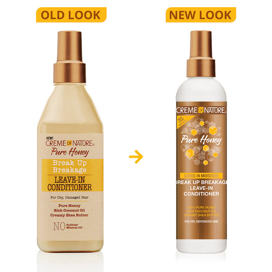 Creme of Nature Pure Honey Break Up Breakage Leave-In Conditioner 8 oz