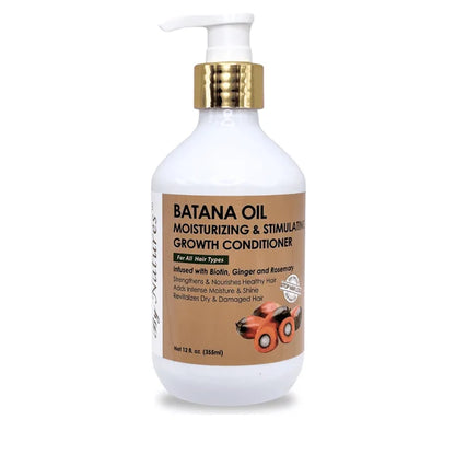 By Natures Batana Oil Moisturizing & Stimulating Growth Conditioner 12 oz