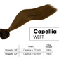 Capellia 22" Luxuriant 100% Human Remy Hair Weft Extensions