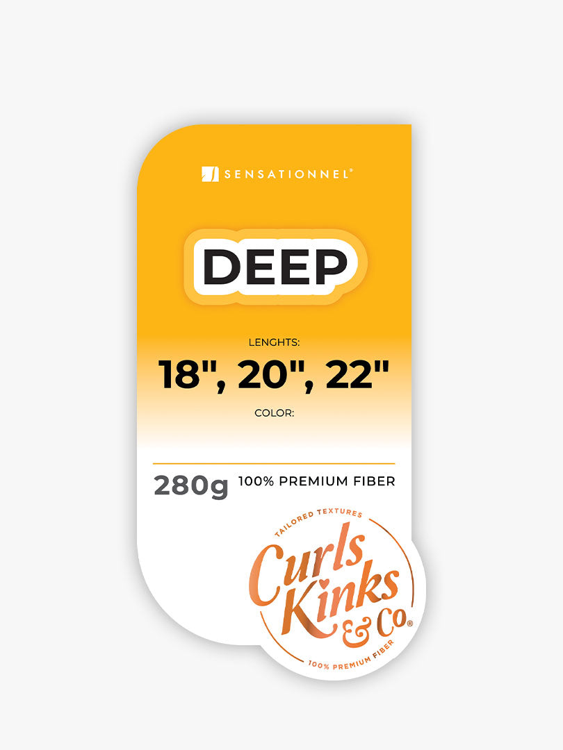 Curls Kinks & Co Deep CKMDE 18"/20"/22"