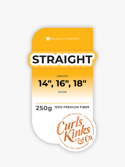 Curls Kinks & Co Straight CKMST 14"/16"/18"