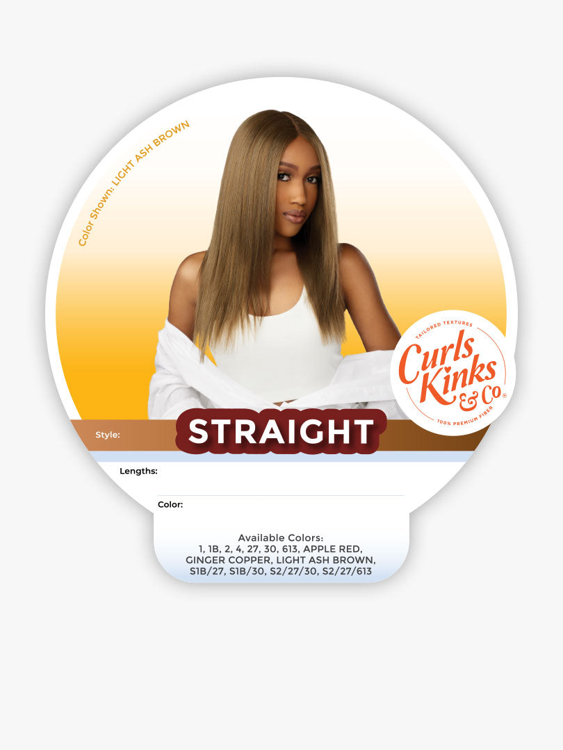 Curls Kinks & Co Straight CKST 14"