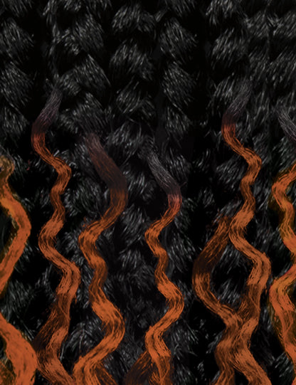 Boho Box Braid 18" 3X