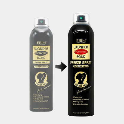 Wonder Ponytail Bond Spray Extreme Hold Coarse Hair
