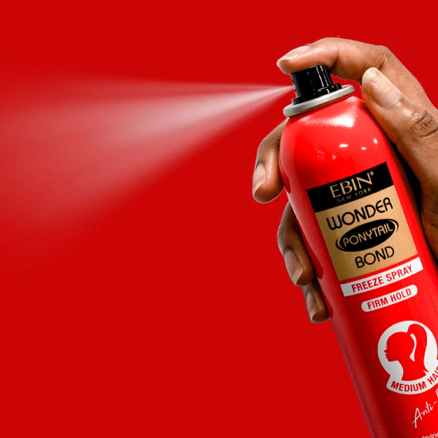 Wonder Ponytail Bond Spray Firm Hold Medium Hair