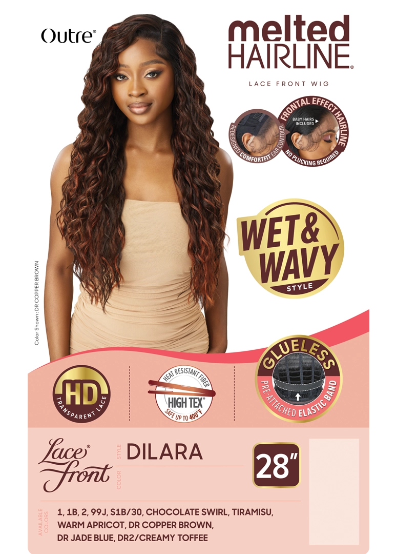 Outre Melted Hairline Lace Front Wig Dilara