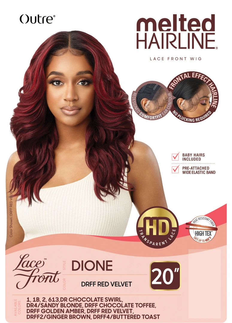 Outre Melted Hairline Lace Front Wig Dione