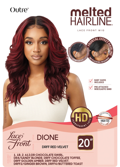 Outre Melted Hairline Lace Front Wig Dione