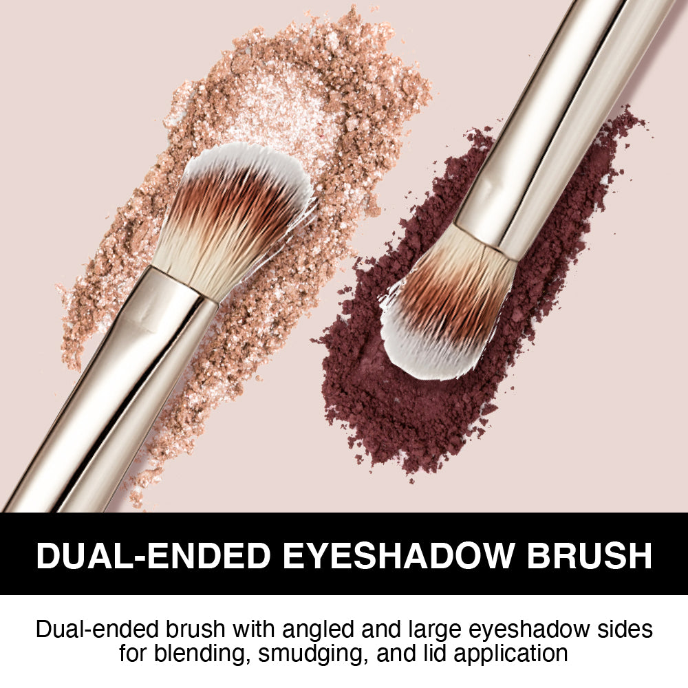 Kiss New York Professional Dual Ended Eyeshadow Makeup Brush