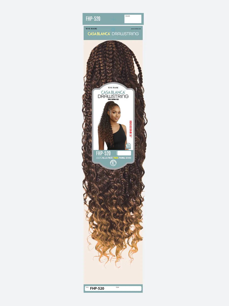 Casablanca Drawstring Boho Box Braid 26” FHP-520