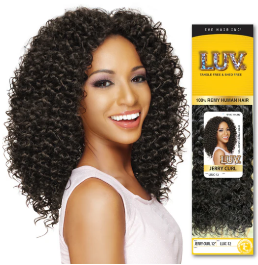 Eve Hair LUV 22" Jerry Curl Hair Extensions