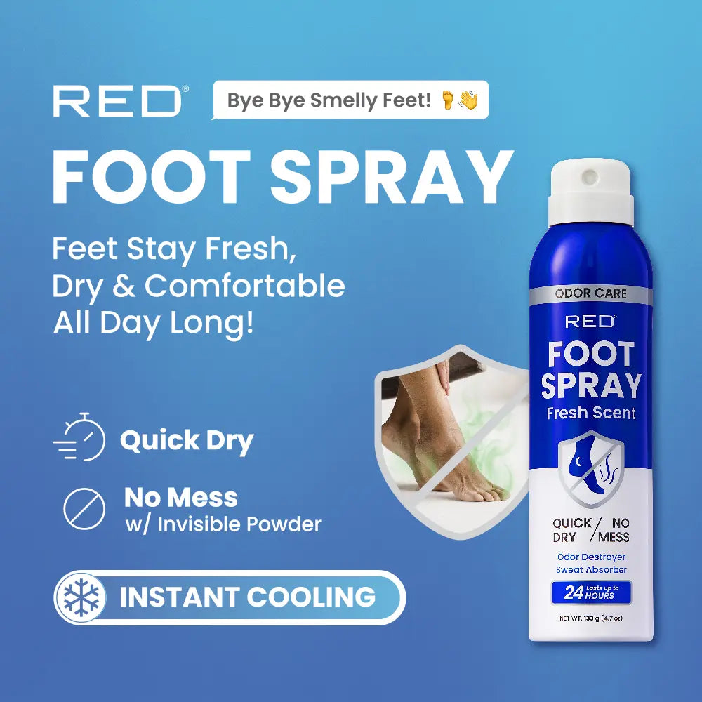 RED Foot Deodorant Spray 4.7 oz