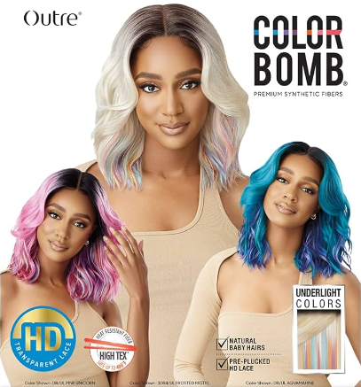 Color Bomb Lace Front Wig Marina 14"