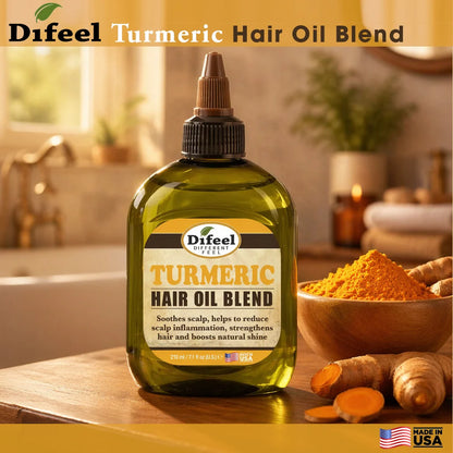Difeel Turmeric Premium Hair Oil 7.1 oz