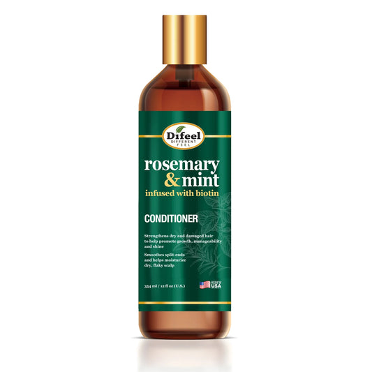 Difeel Rosemary & Mint Conditioner Infused with Biotin 12 oz