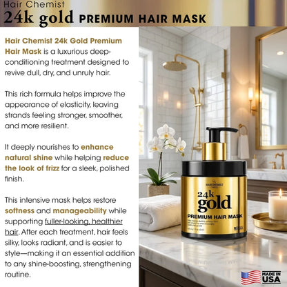 Hair Chemist 24K Gold Gloss Mask 15 oz