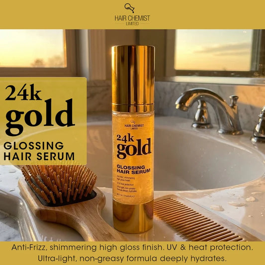 Hair Chemist 24K Gold Glossing Hair Serum 3 oz