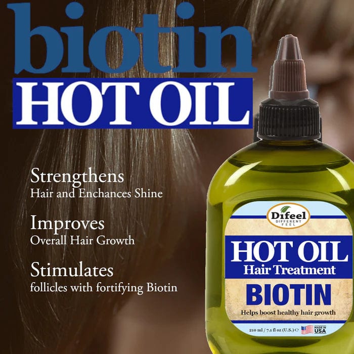 DIFEEL HOT OIL TREATMENT BIOTIN 7.1OZ