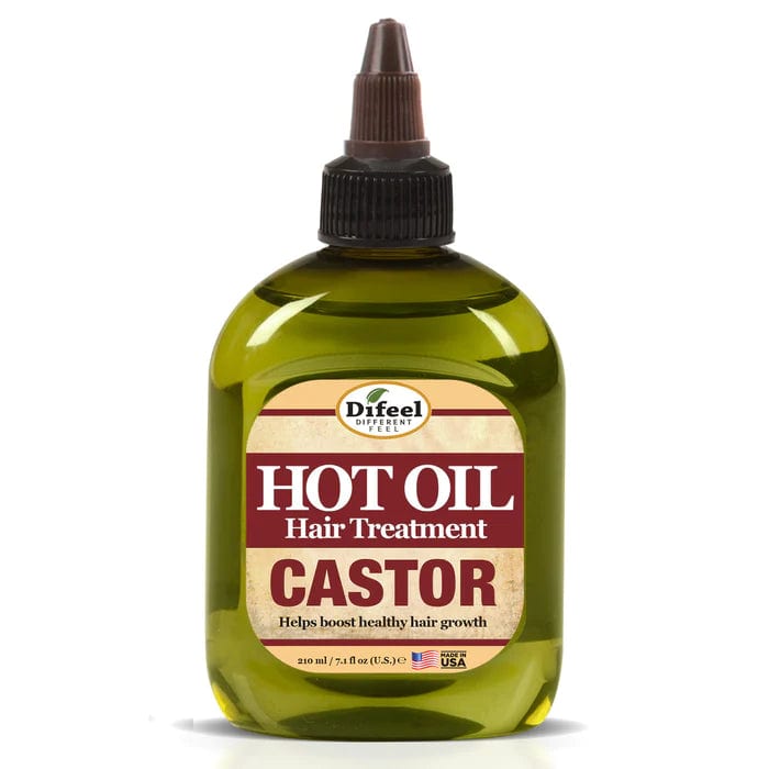 Difeel Hot Oil Treatment Castor 7.1 oz