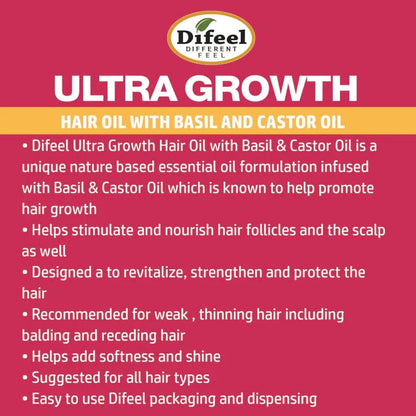 Difeel Ultra Growth Oil 2.5 oz