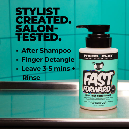 The Doux Fast Forward Heat Prep Conditioner 8 oz