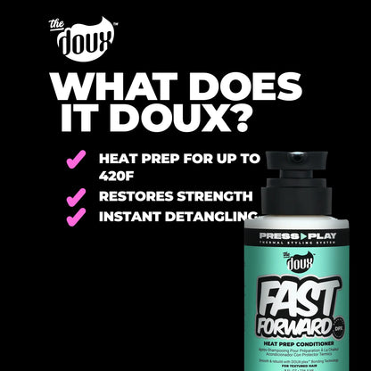 The Doux Fast Forward Heat Prep Conditioner 8 oz