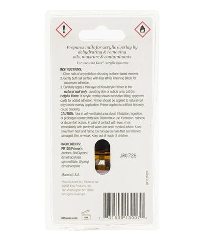 KISS Acrylic Primer .33 oz BK112