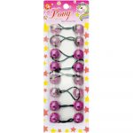 Beauty Town Hair Balls 20mm Galactic Orchid 8 pieces