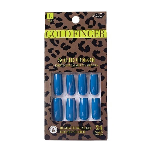 Gold Finger Gel Glam Ready-to-Wear Gel Manicure Kit GC