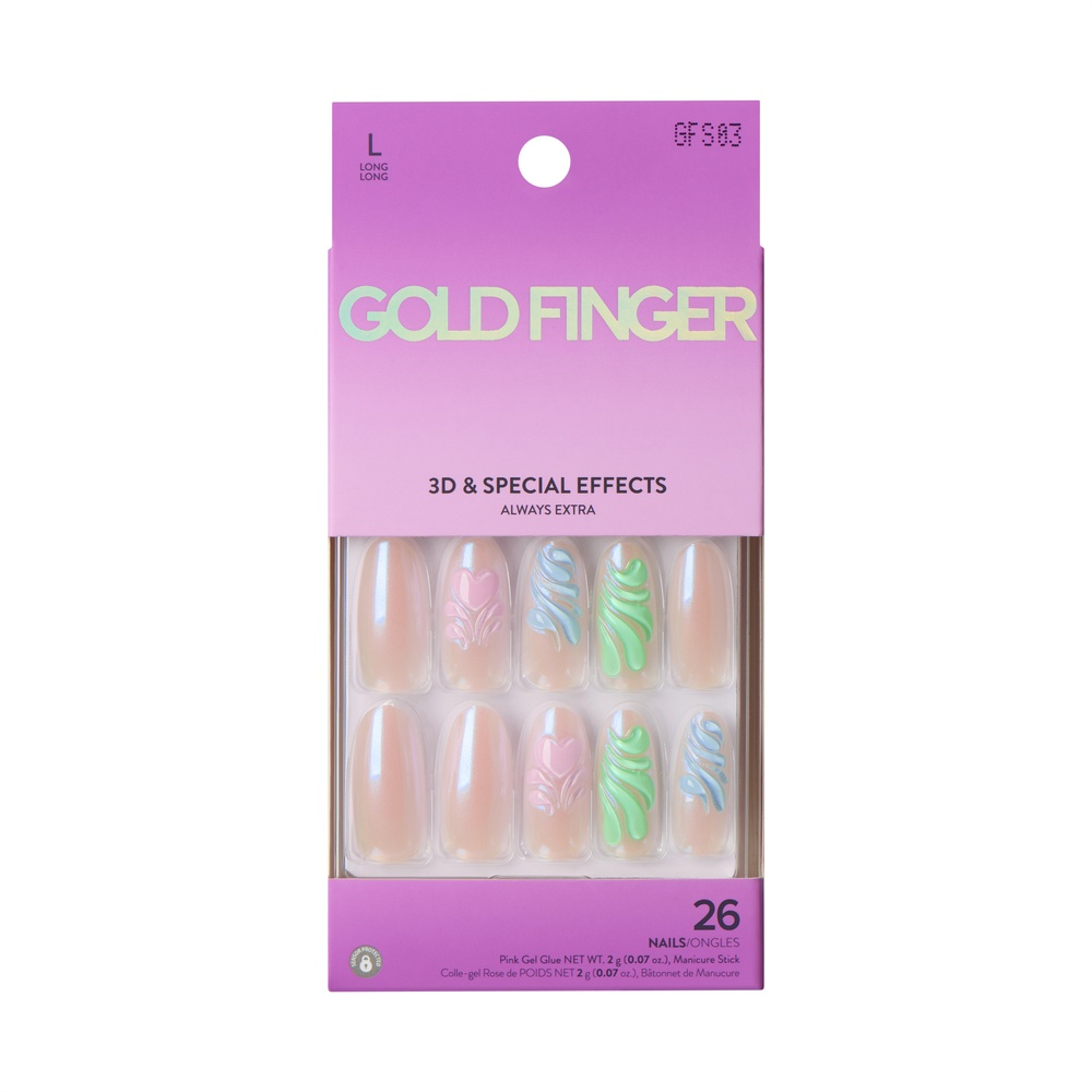 Goldfinger Special Effect Nails