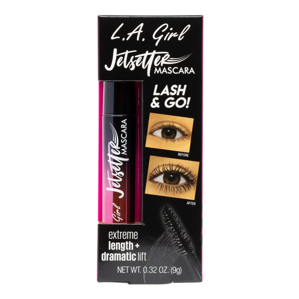 L.A. Girl Jetsetter Extreme Length & Dramatic Lift Mascara (Black) GMS656