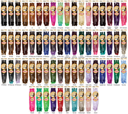 RastAfri Goddess Curl 40" Pre-Stretched Braiding Hair Extensions