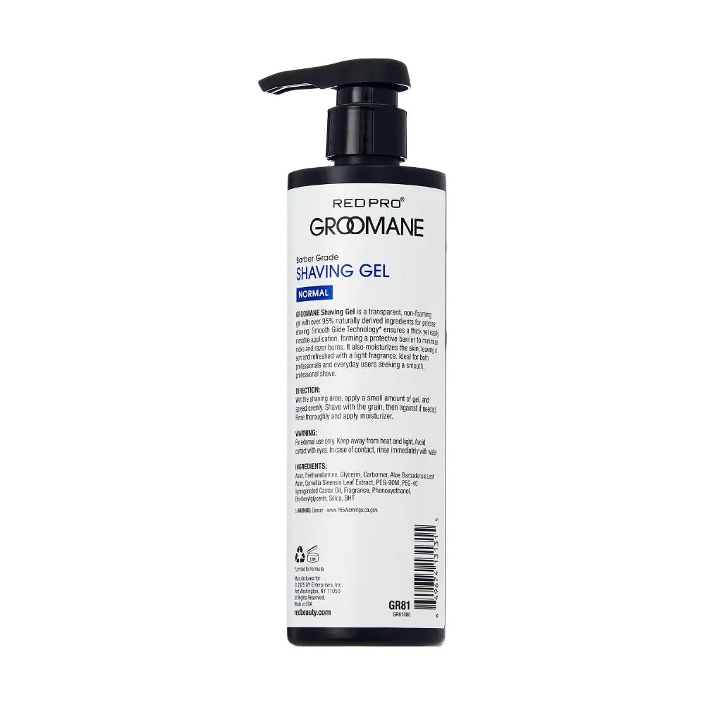 Groomane Shaving Gel 500 ML