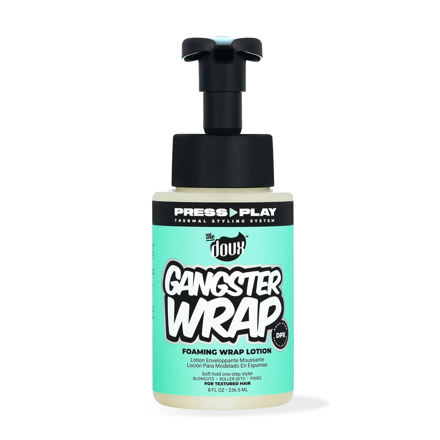 The Doux Ganster Wrap Foam Wrap Lotion 8 oz