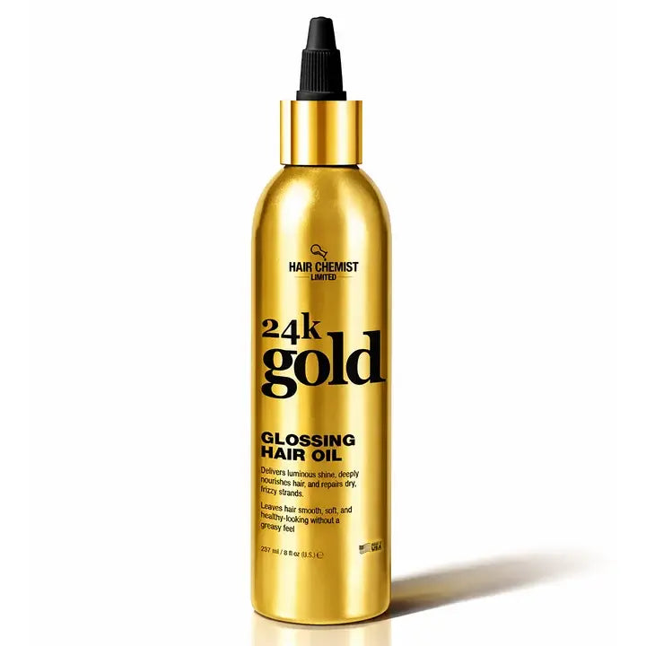 Hair Chemist 24K Gold Glossing Hair Oil 8 oz