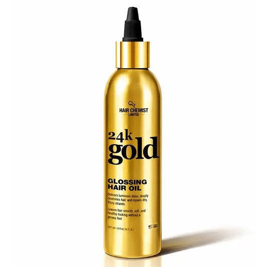 Hair Chemist 24K Gold Glossing Hair Oil 8 oz
