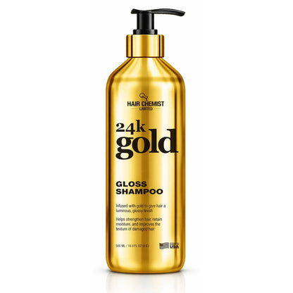 Hair Chemist 24K Gold Gloss Shampoo 16.9 oz