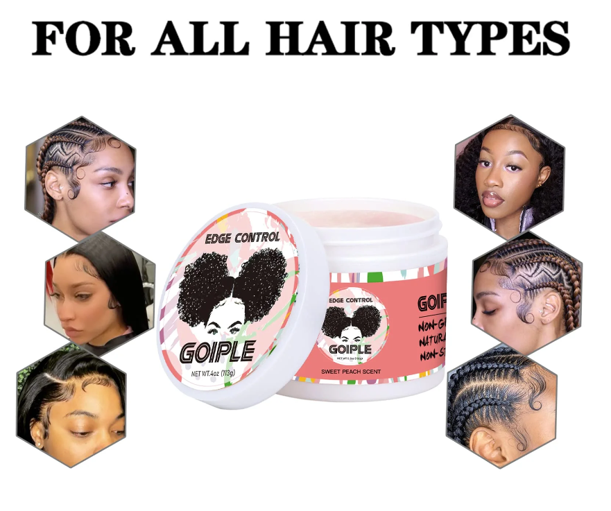 Goiple Edge Control Wax Sweet Peach 4 oz
