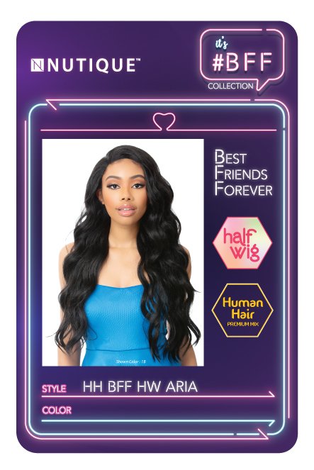 HH BFF HW Aria Half Wig Nutique