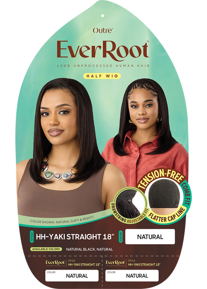 Outre EverRoot HH-YAKI Straight 18" Half Wig