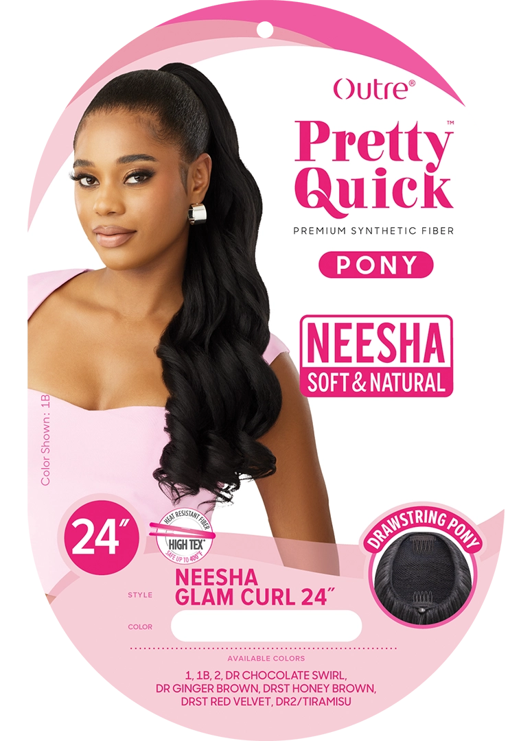 Outre Pretty Quick Pony Neesha Glam Curl 24"